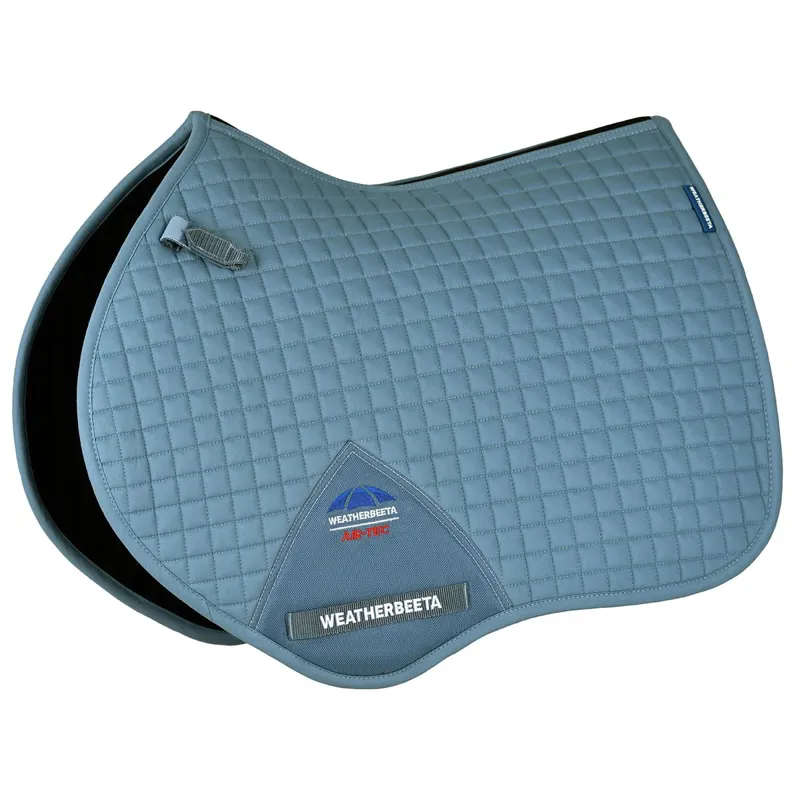 WeatherBeeta Prime Air-Tech Jump Saddle Pad - Washed Denim