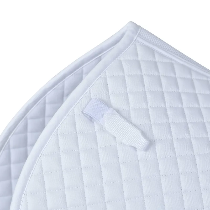 WeatherBeeta Prime Air-Tech Jump Saddle Pad - White-4
