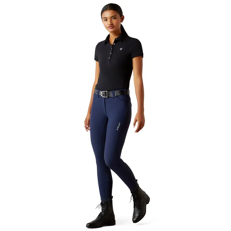 Ariat Prix 3.0 Ladies Polo Shirt - Black-3