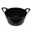 ProStable Flexi Feed Tub 12lt Bucket - Black