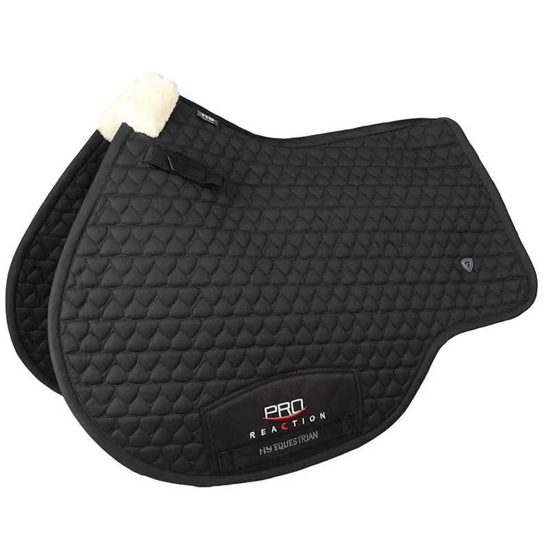 Hy Equestrian Pro Reaction Close Contact Saddle Pad - Black