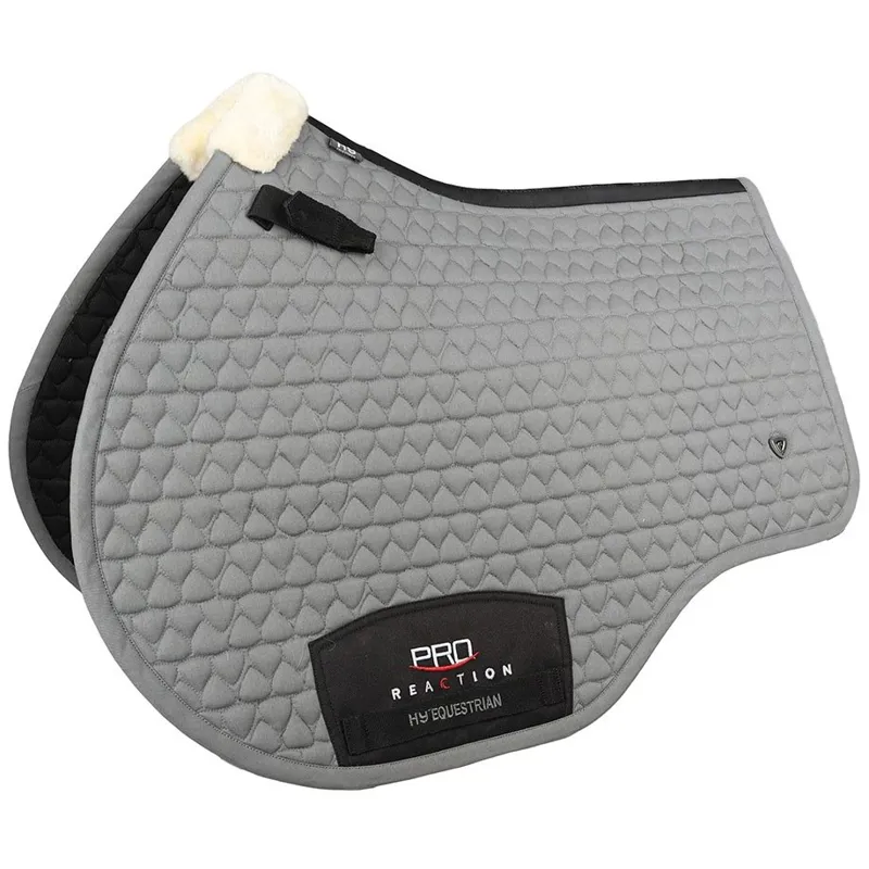 Hy Equestrian Pro Reaction Close Contact Saddle Pad - Grey
