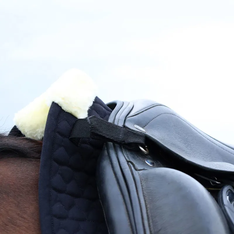 Hy Equestrian Pro Reaction Dressage Saddle Pad - Black-1