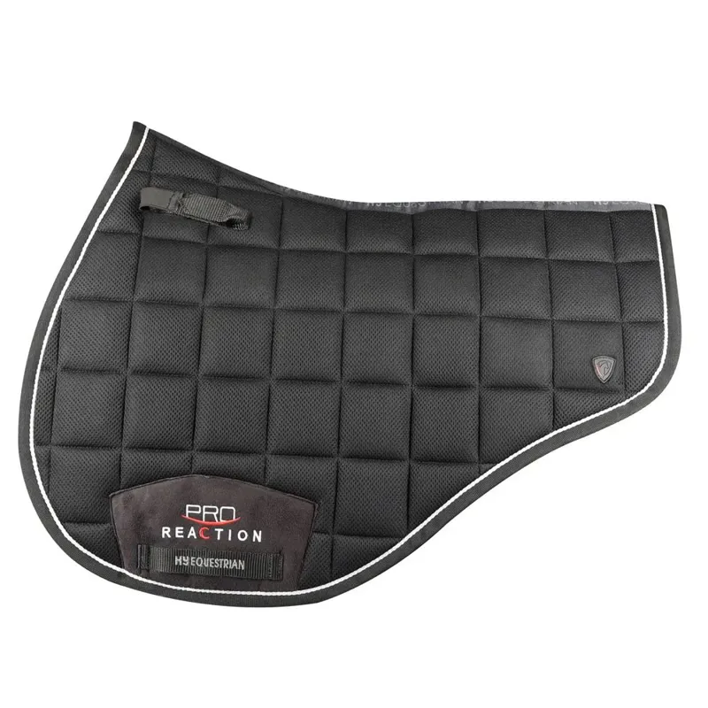 Hy Equestrian Pro Reaction 3D Mesh Saddle Pad - Black