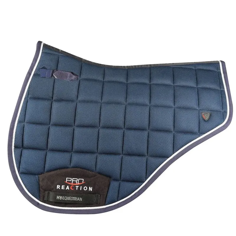 Hy Equestrian Pro Reaction 3D Mesh Saddle Pad - Navy