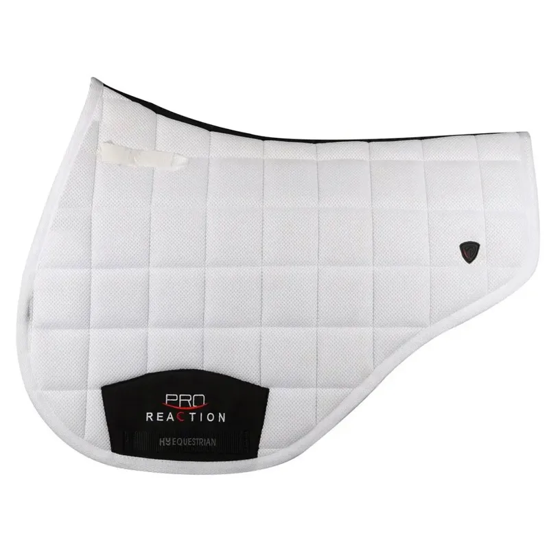 Hy Equestrian Pro Reaction 3D Mesh Saddle Pad - White