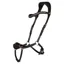 QHP Anatomical Bitless Bridle with Reins - Black