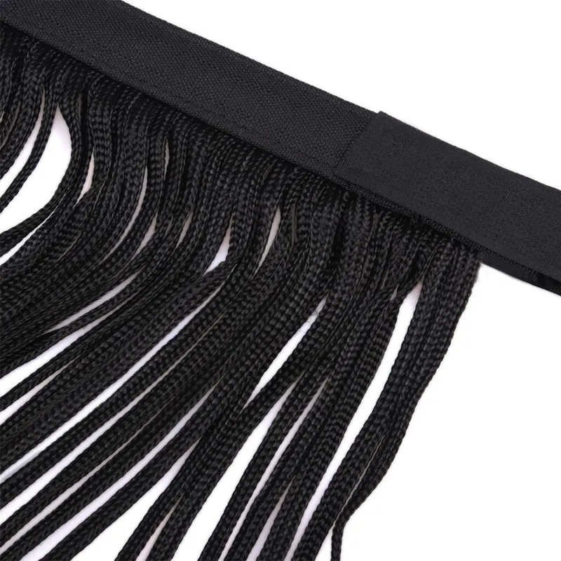 QHP Anti-Fly Fringe - Black-3