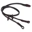 QHP Anti-Slip Continental Web Reins - Brown