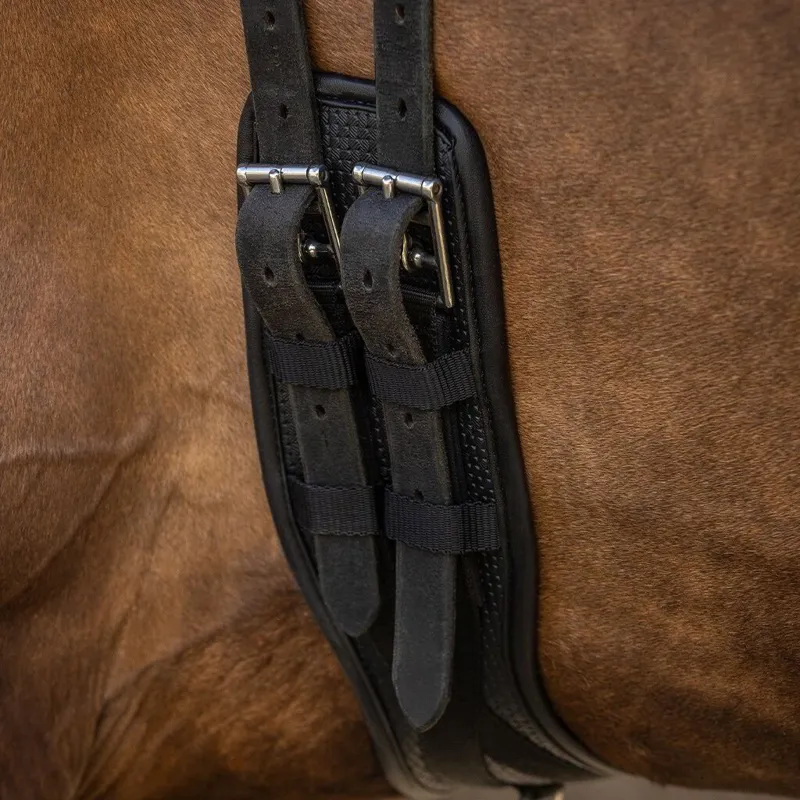 QHP Basic Pro Dressage Girth - Black-3