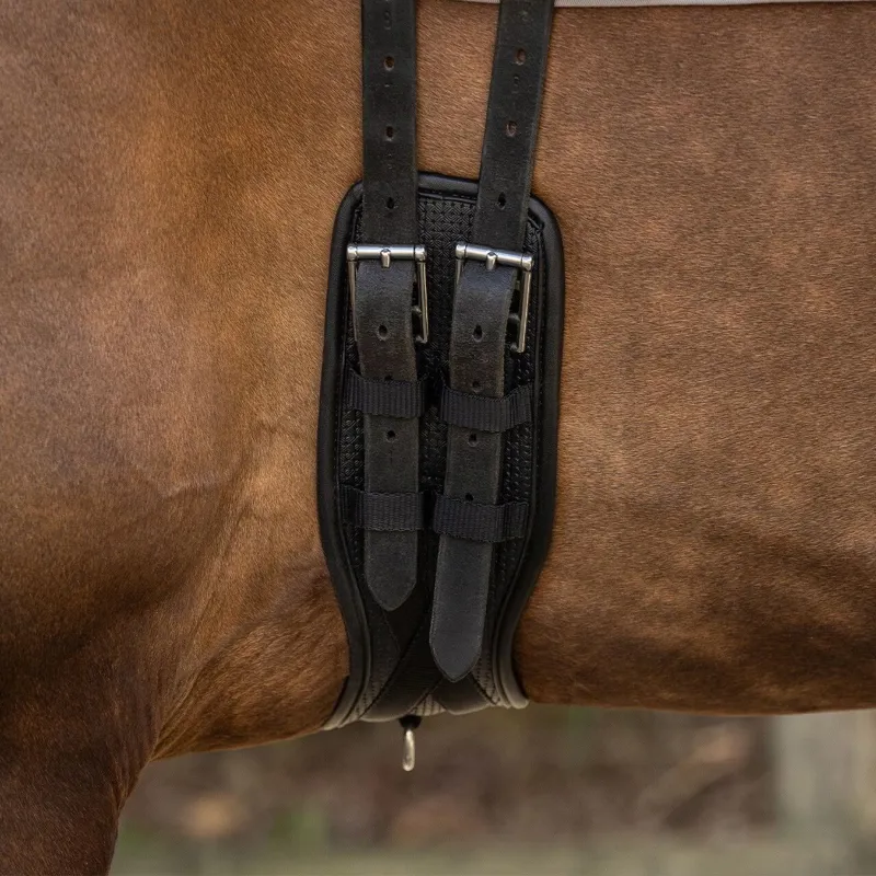 QHP Basic Pro Dressage Girth - Black-5