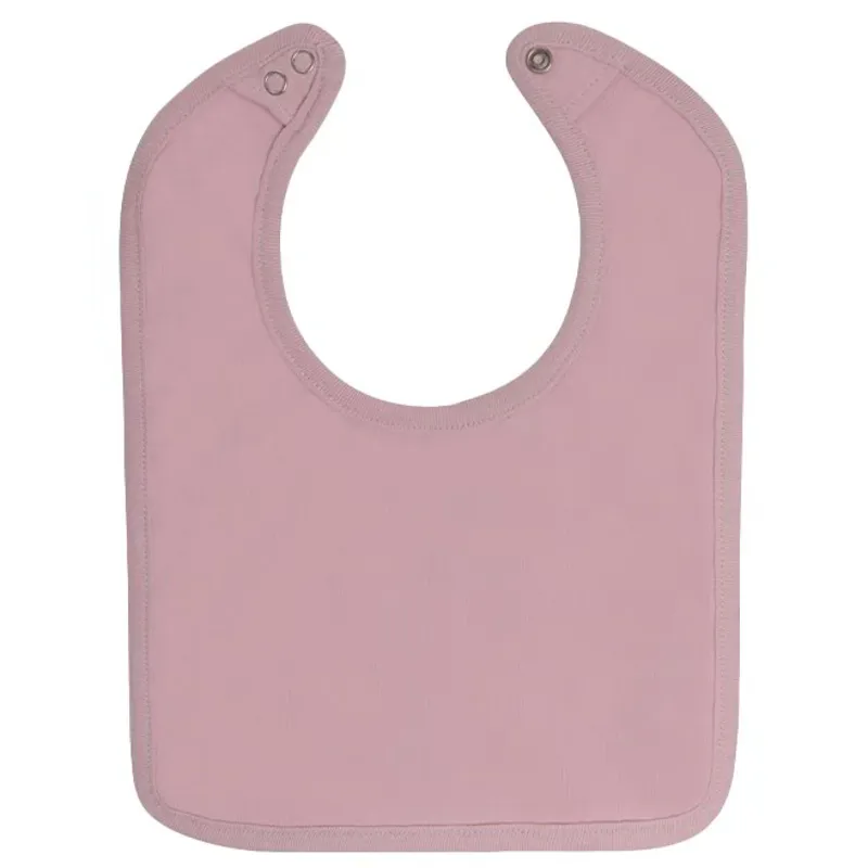 QHP Bobby Baby Bib - Desert Rose-1