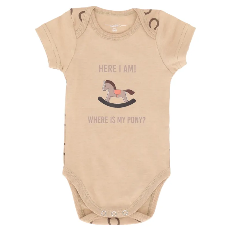 QHP Bobby Baby Romper - Beige