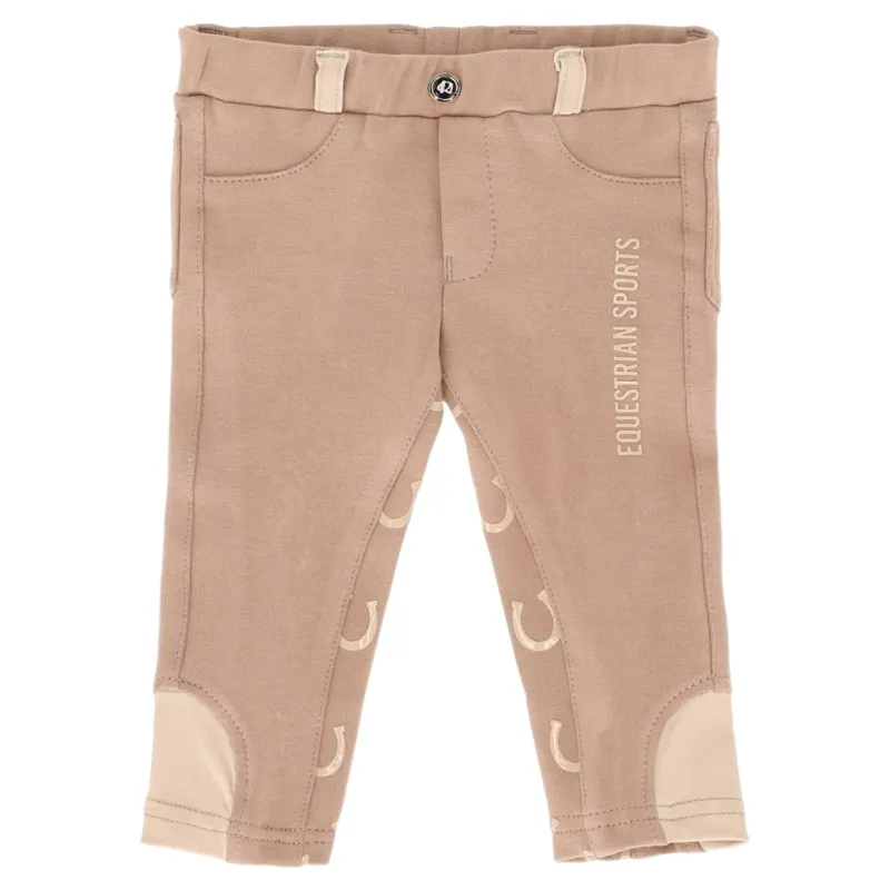 QHP Bobby Full Grip Baby/Toddler Breeches - Beige