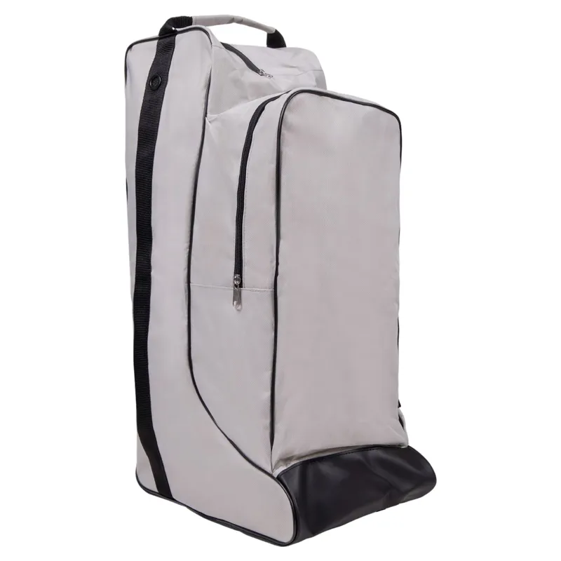 QHP Combi Boots and Helmet Bag - Gray/Black