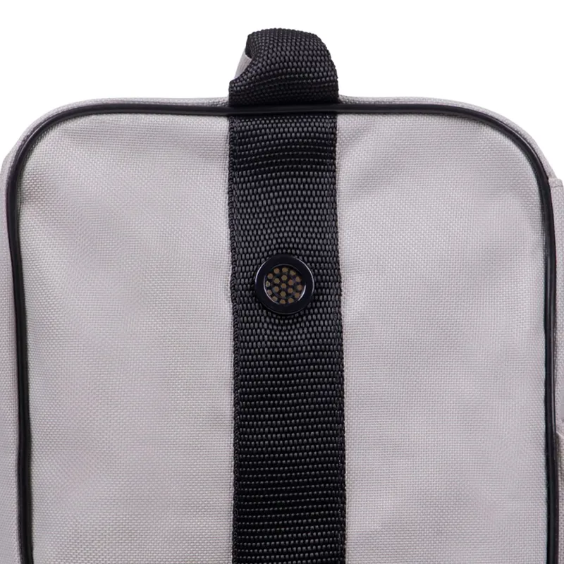 QHP Combi Boots and Helmet Bag - Gray/Black-1