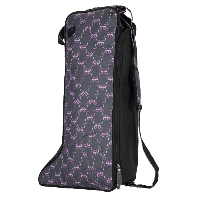 QHP Collection Riding Boot Bag - Bouncing Bows-1