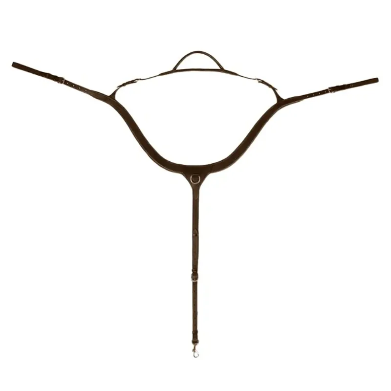QHP Breastplate with Handle - Dark Brown