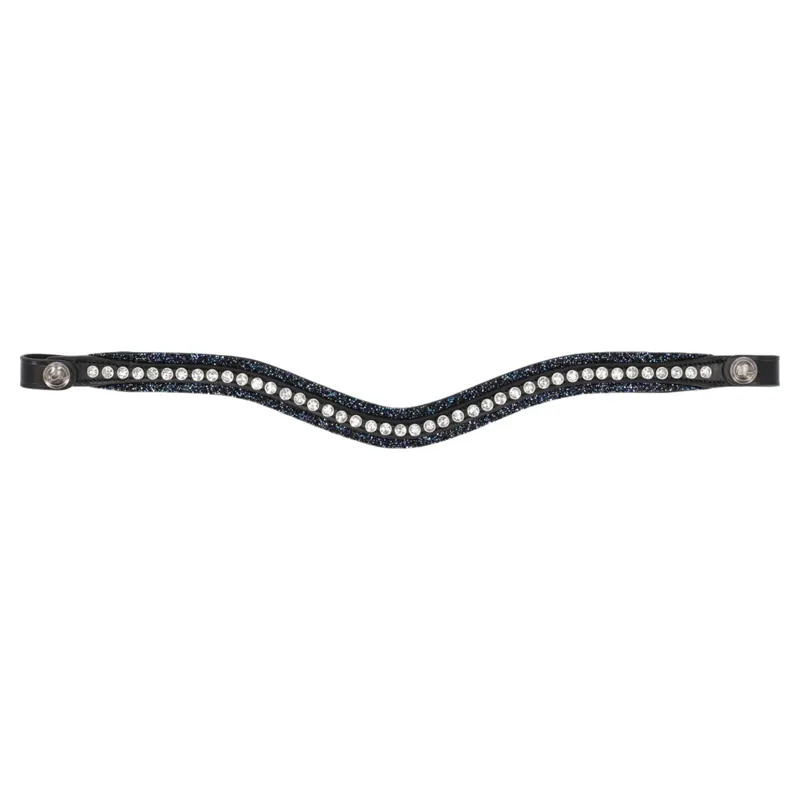 QHP Skye Browband - Black/Silver