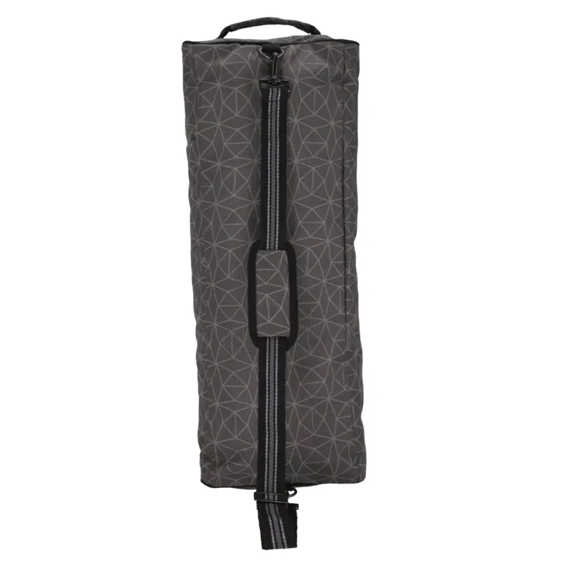 QHP Collection Bridle Bag - Grey/Reflective-1