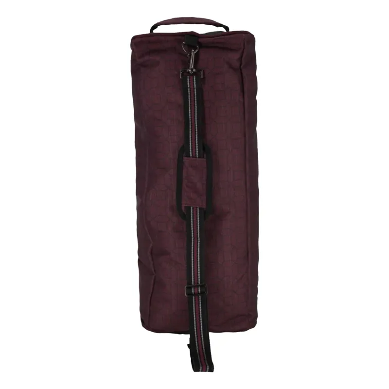 QHP Collection Bridle Bag - Wine Red-1