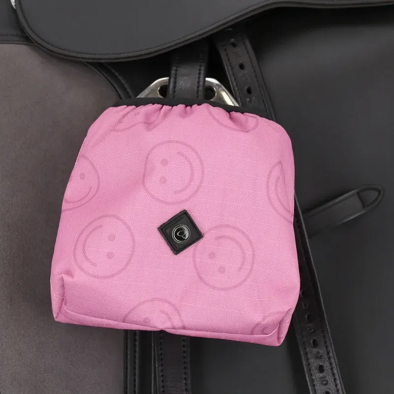 QHP Collection Stirrup Covers - Cheery Pink-1