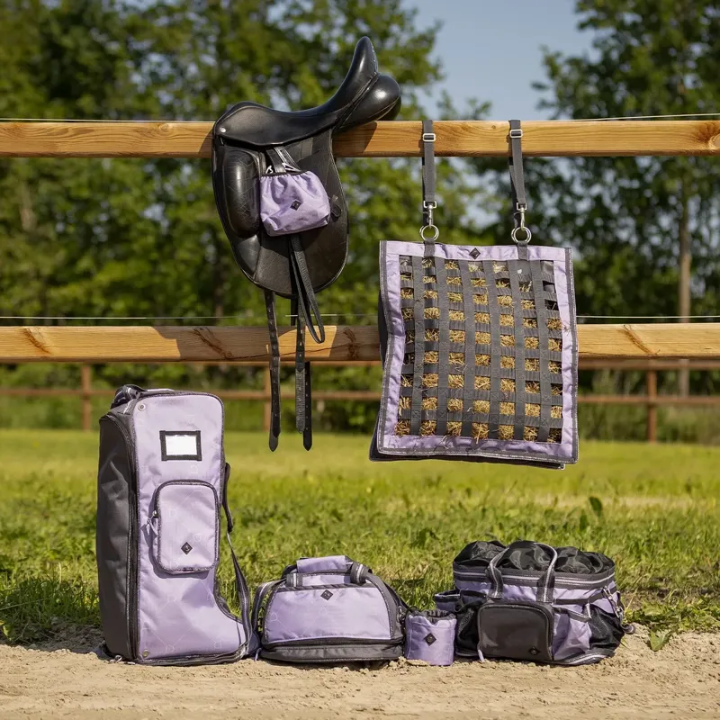 QHP Collection Stirrup Covers - Lavender Haze-3