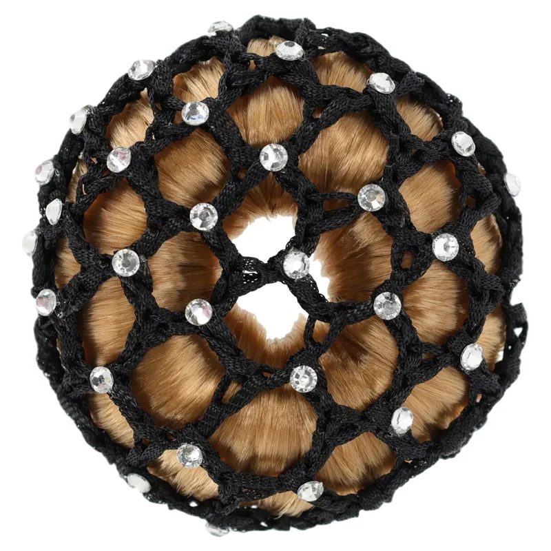 QHP Diamond Hairnet - Black