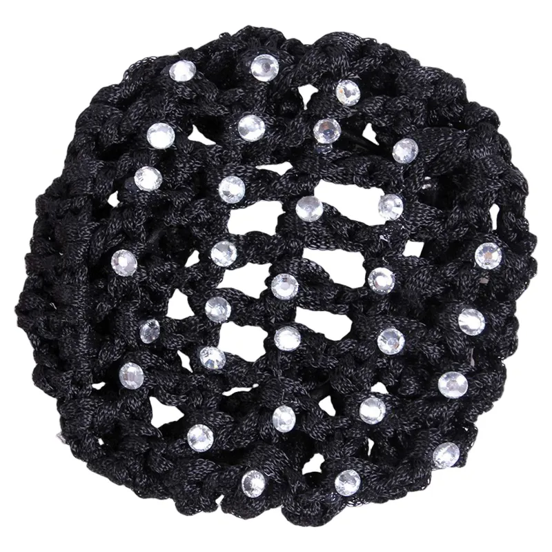 QHP Diamond Hairnet - Black-1