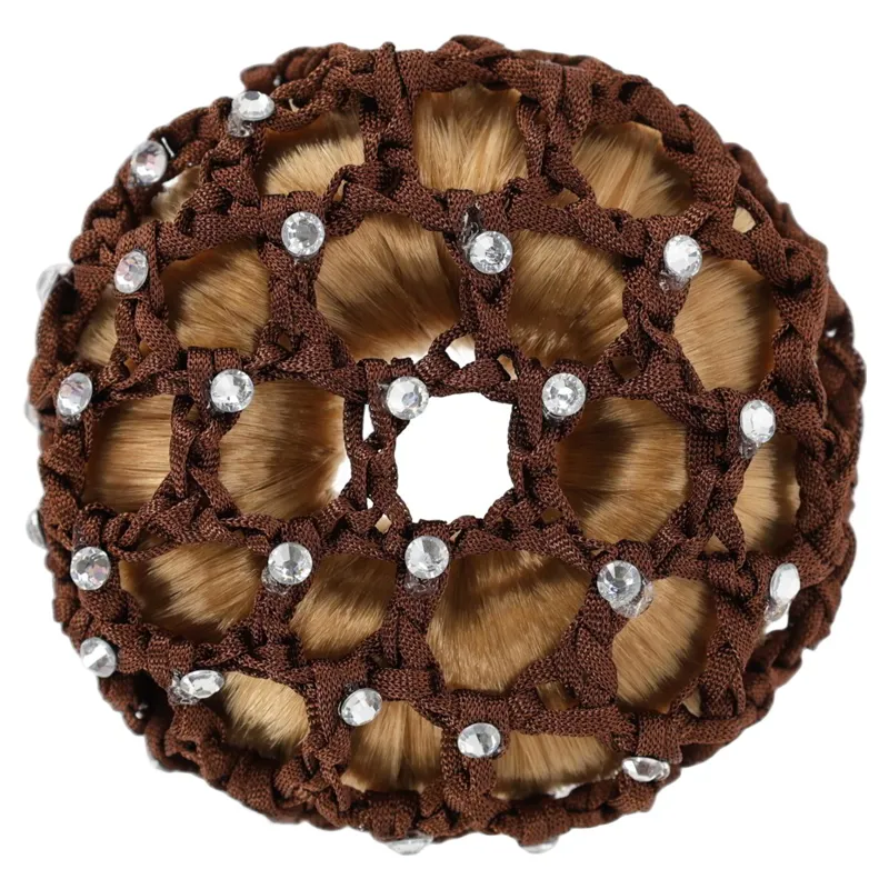 QHP Diamond Hairnet - Brown