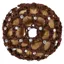 QHP Diamond Hairnet - Brown