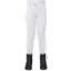 QHP Djune Full Grip High-Waisted Junior Breeches - White