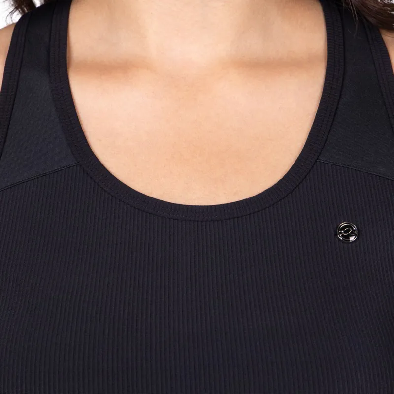 QHP Djune Ladies Tank Top - Black-2