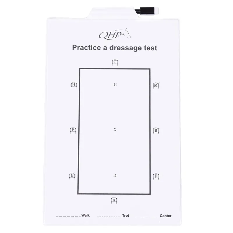 QHP Dressage Practice Board - White