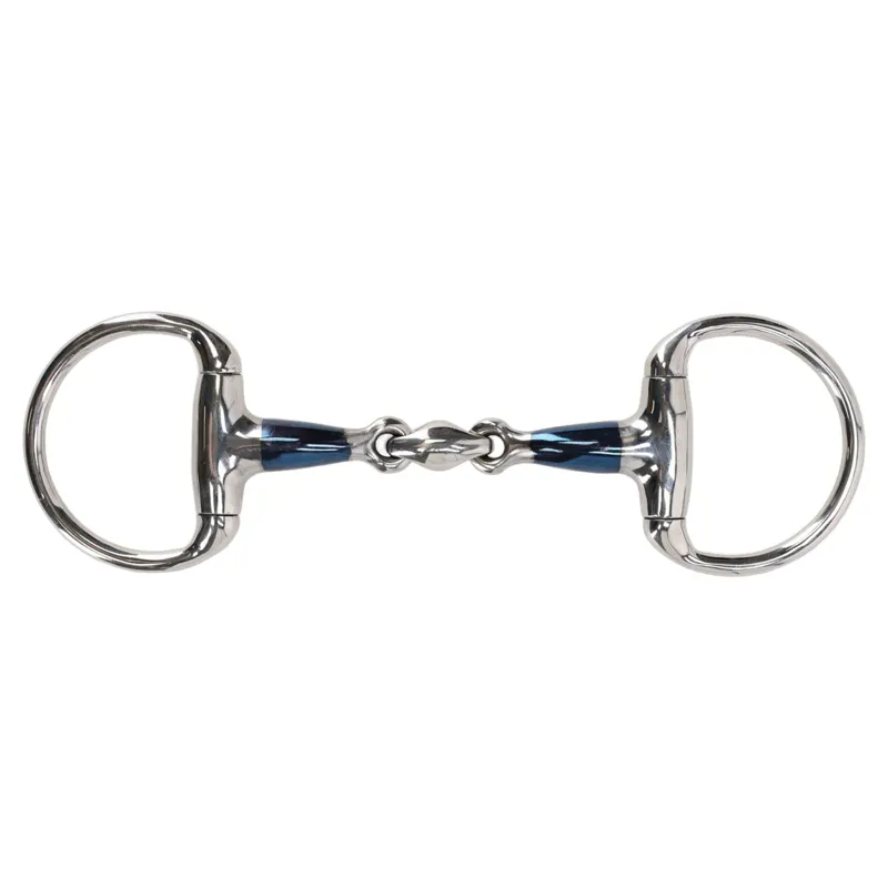 QHP Anatomical Eggbutt Double Jointed Bit - Sweet Iron