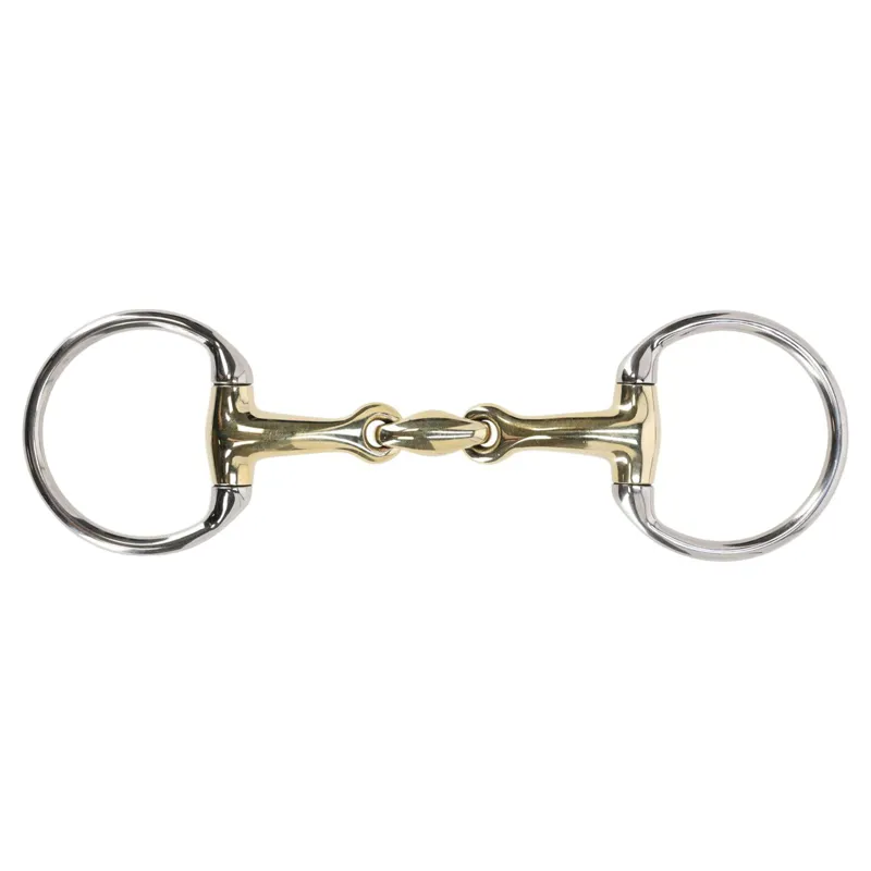 QHP Anatomical Eggbutt Double Jointed Bit - Argentane