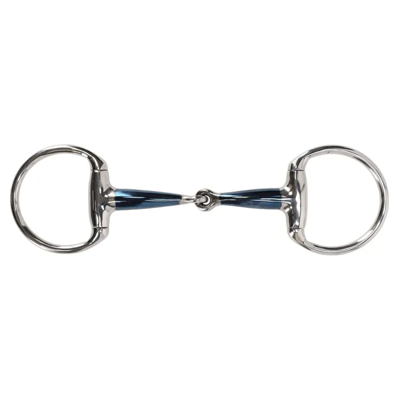 QHP Anatomical Eggbutt Single Jointed Bit - Sweet Iron