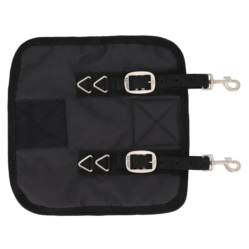 QHP Quick Release Faux Fur Chest Extender - Black