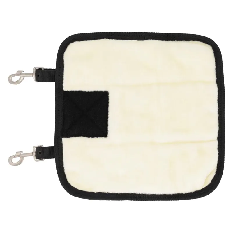 QHP Quick Release Faux Fur Chest Extender - Navy-1