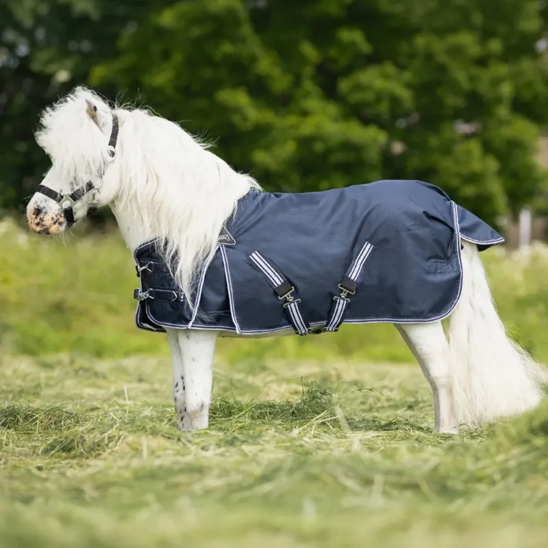 QHP Falabella 200g Miniature Turnout Blanket - Navy