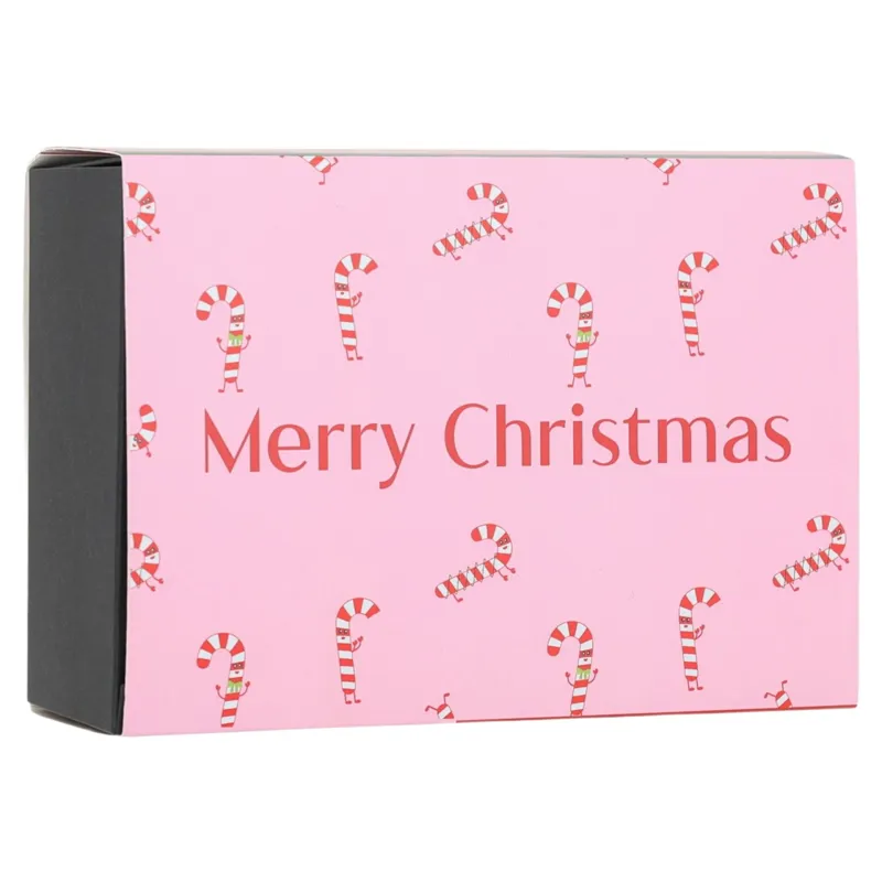 QHP Women's Fluffy Socks Gift Box 2 Pack - Christmas-1