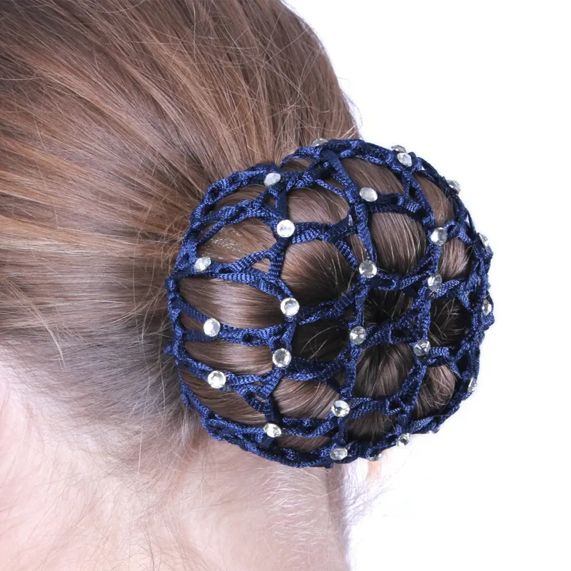 QHP Diamond Hairnet - Navy-1