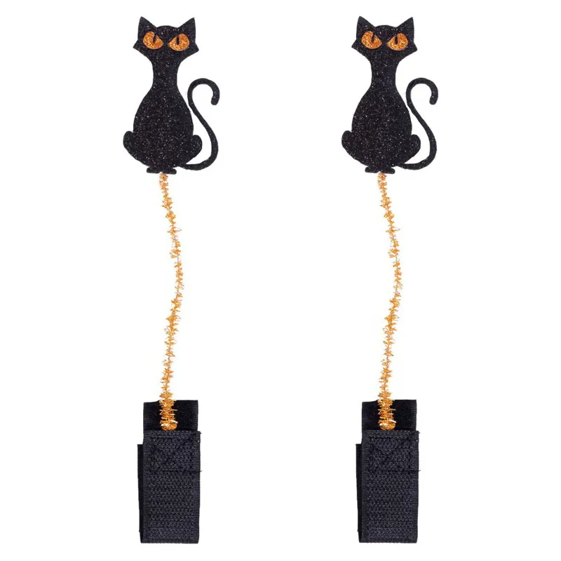 QHP Halloween Bridle Attachments - Cats