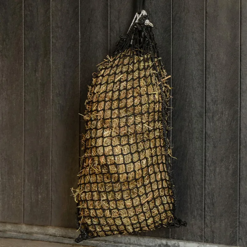 QHP Hay Net Hanging Strap Black-1