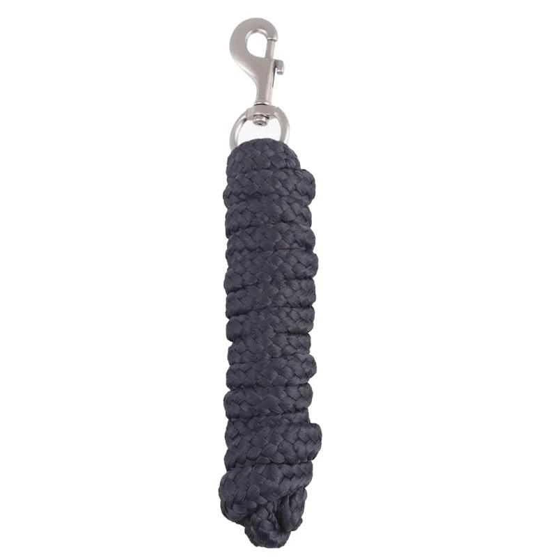 QHP Heavy Snap Clip Lead Rope - Anthracite