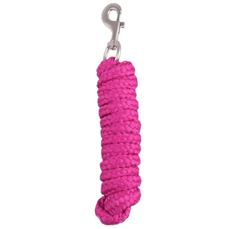 QHP Heavy Snap Lead Rope - Fuchsia