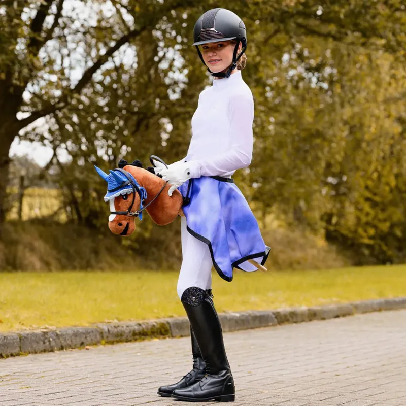 QHP Hobby Horse Exercise Sheet-Cobalt Blue-2