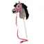 QHP Hobby Horse Halter and Lead Set - Fuchsia