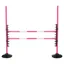 QHP Hobby Horse Jump Set - Fuchsia