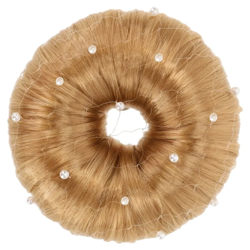 QHP Invisible Pearl Hairnet - Blonde